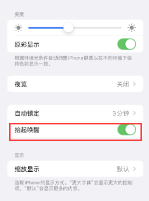 临夏苹果授权维修站分享iPhone轻点无法唤醒怎么办