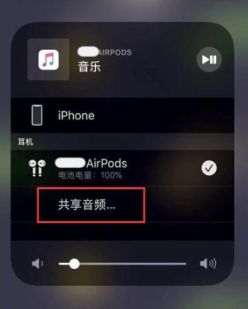 临夏苹果14音频维修点分享iPhone14音频共享设置方法 