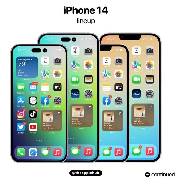 临夏苹果14维修分享iPhone 14全家福 