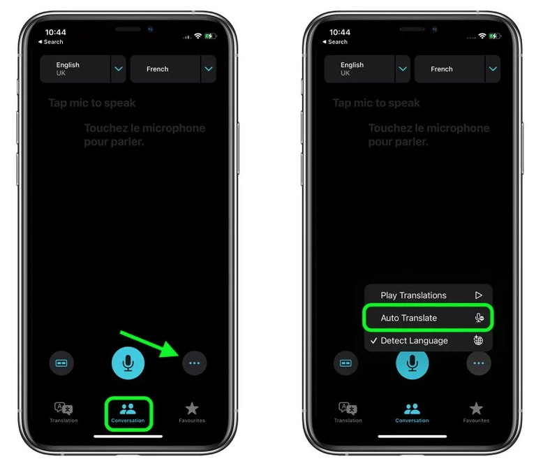 临夏苹果手机维修分享iOS 15 “翻译” App 新改进 