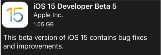 临夏苹果手机维修分享如何升级到iOS15.0 beta5 