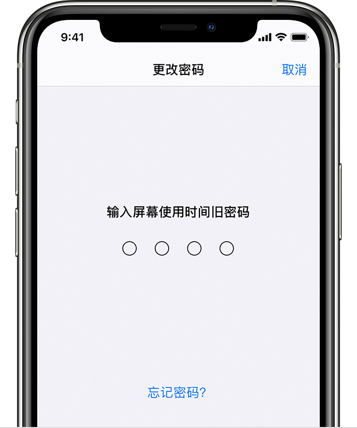 临夏苹果手机维修分享iOS 14 忘记屏幕使用时间密码怎么办 
